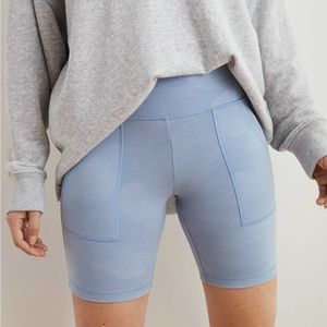 aerie + chill camo pocket bike short